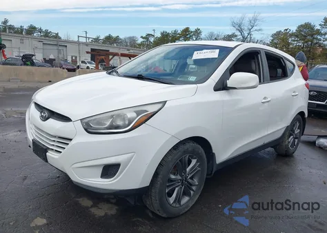 2015 Hyundai Tucson Gls из США, поврежденный, VIN KM8JTCAF1FU052511